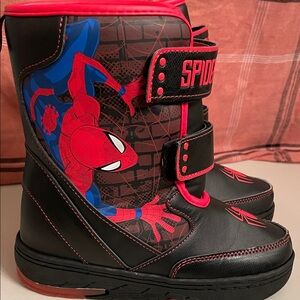 Spider-Man Kids' Black and Red Boots